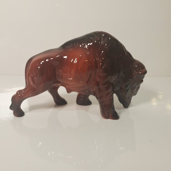 Vintage Bison Figurine - Picture 2 of 9